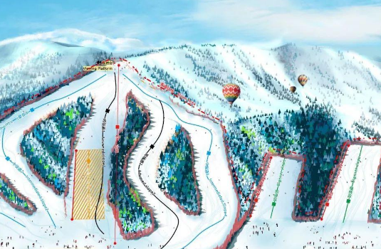 兰州新区开通滑雪免费直通车